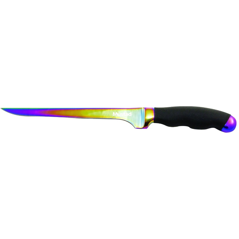 Mustad Titanium Coated Fillet Knife 7"