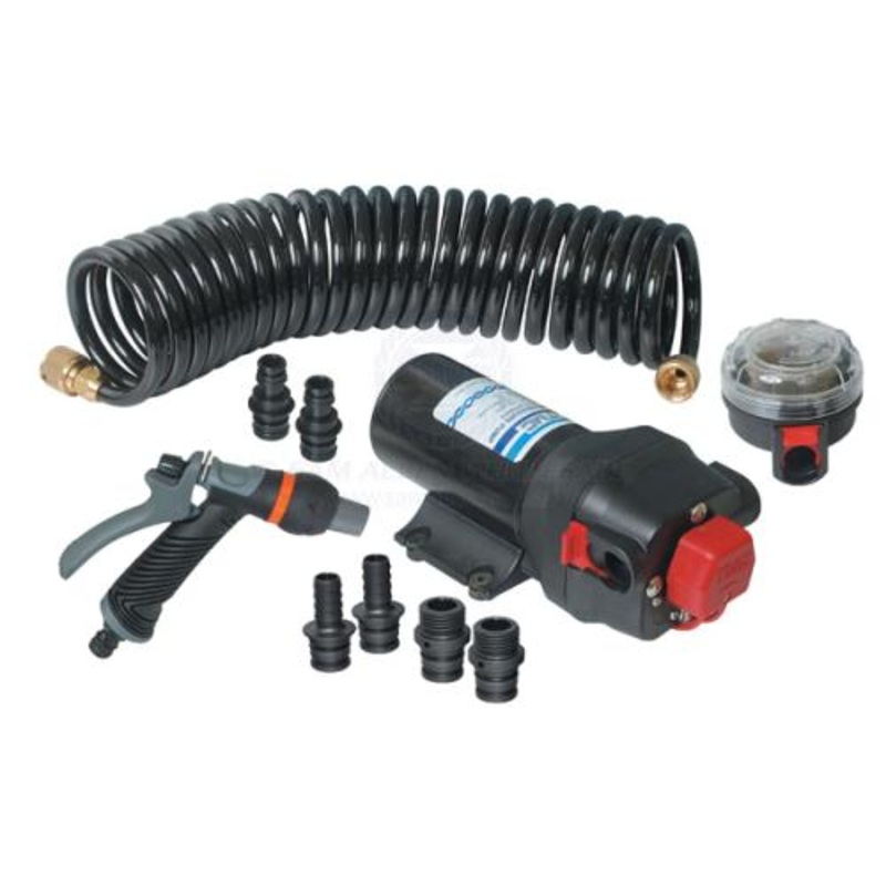 Tmc Deck Wash Down Pump Kit 16.3 Ltr P/M 40Psi 12 Volt