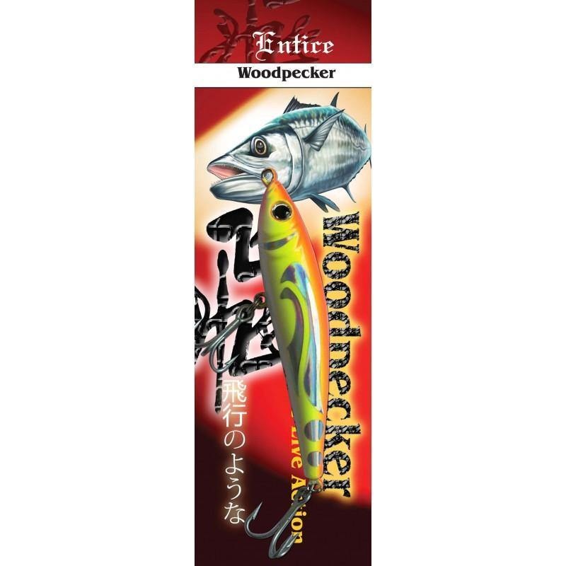 Entice Woodpecker Stick Bait Sinking 120mm - 35 Gram
