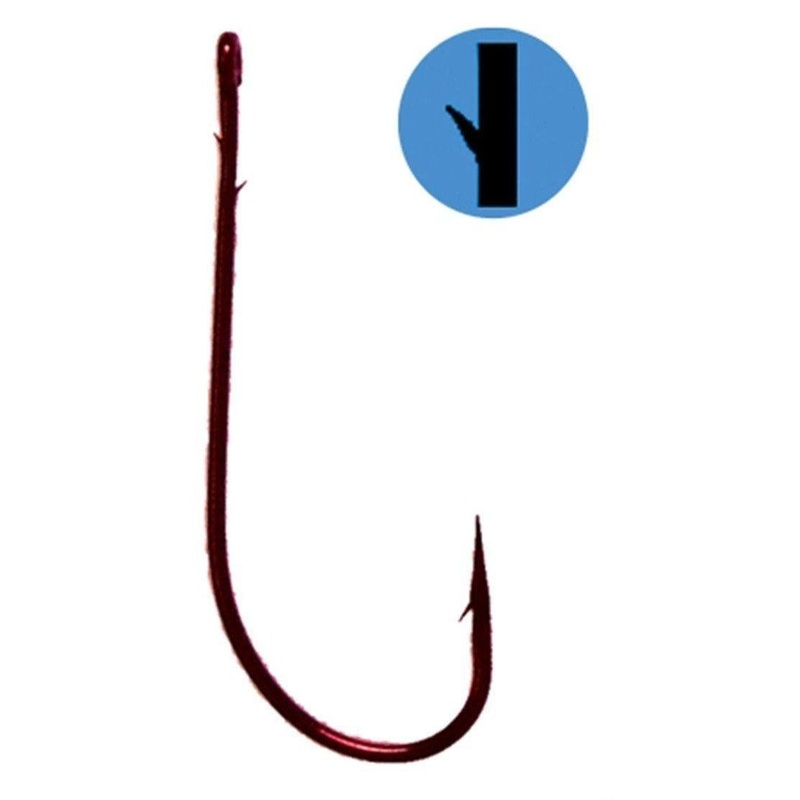 Gamakatsu Worm Hooks Red 25 Pack