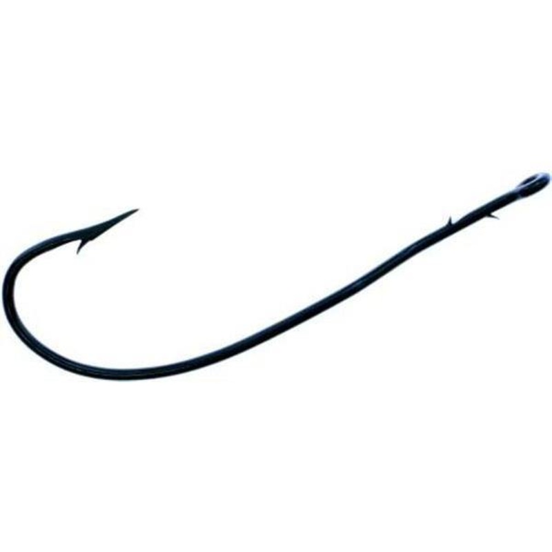Tru Turn 077 Fine Worm Hooks Blue - 25 Pack