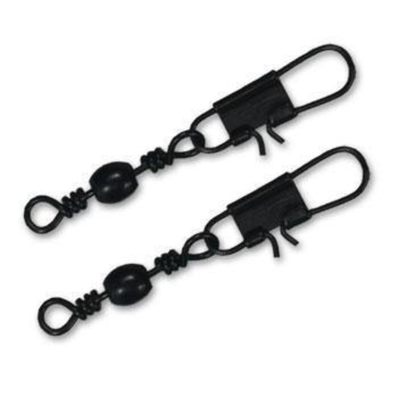Mustad Barrel Swivel With Interlock Snap