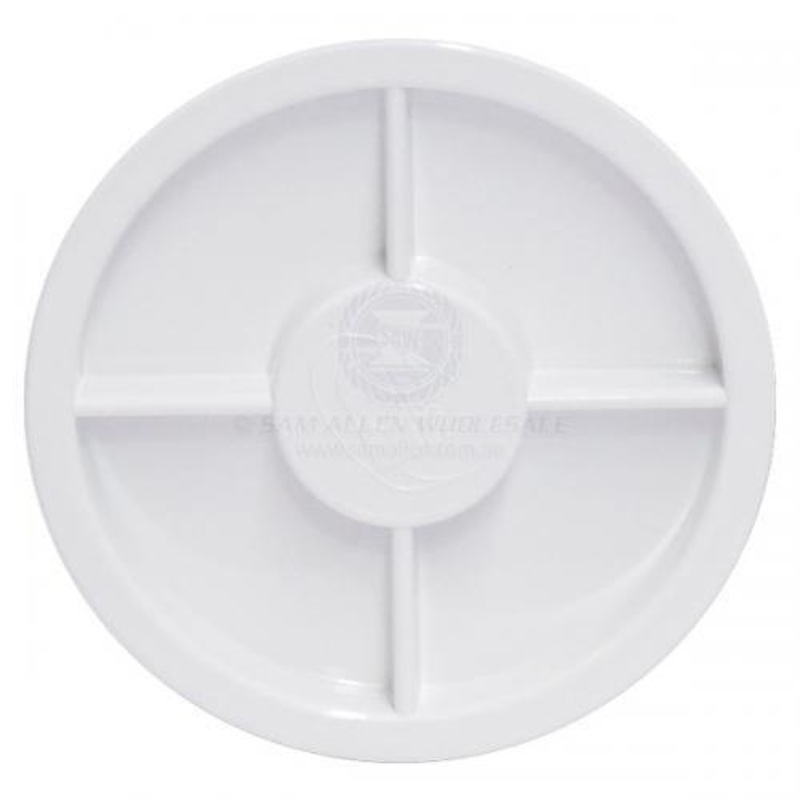 4" Inspection Port White Lid Only