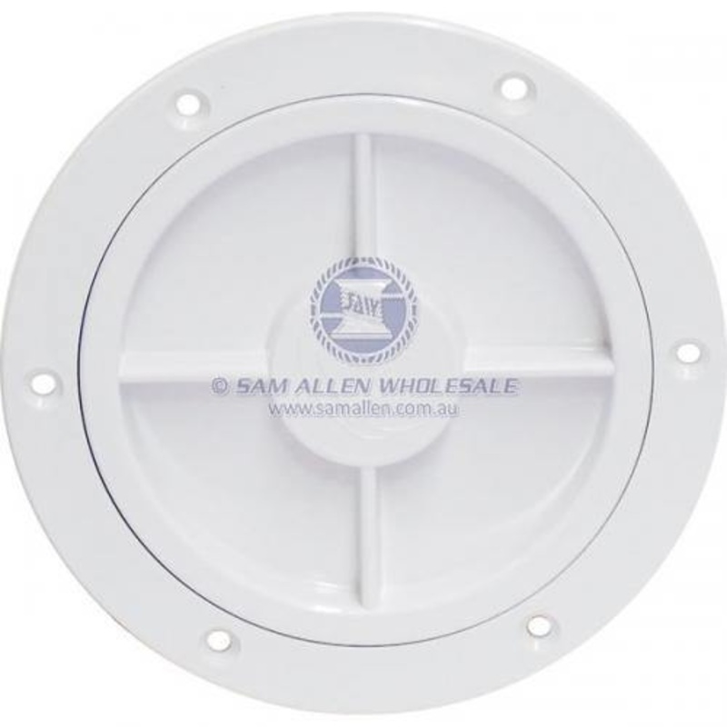4" White Inspection Port