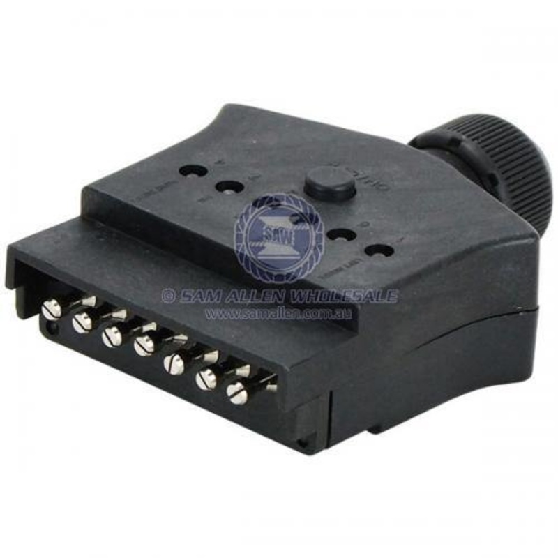 Led Trailer Plug 7 Pin Flat