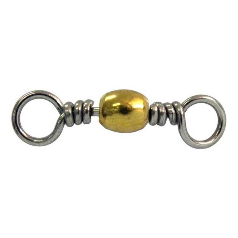 Mustad Brass Barrel Swivels