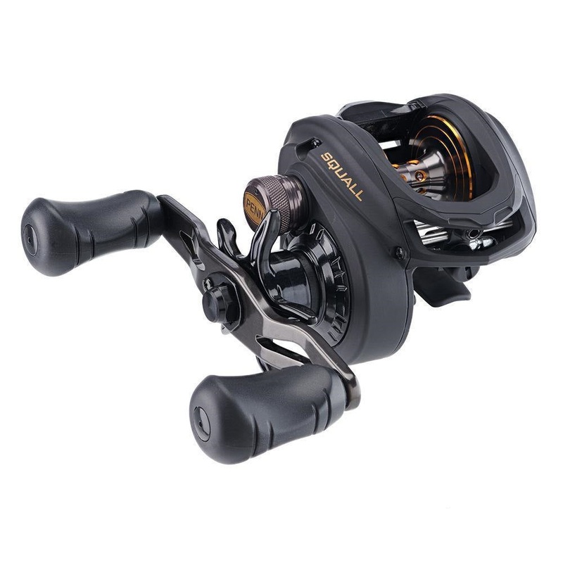 Penn Squall Low Profile Baitcast Reel