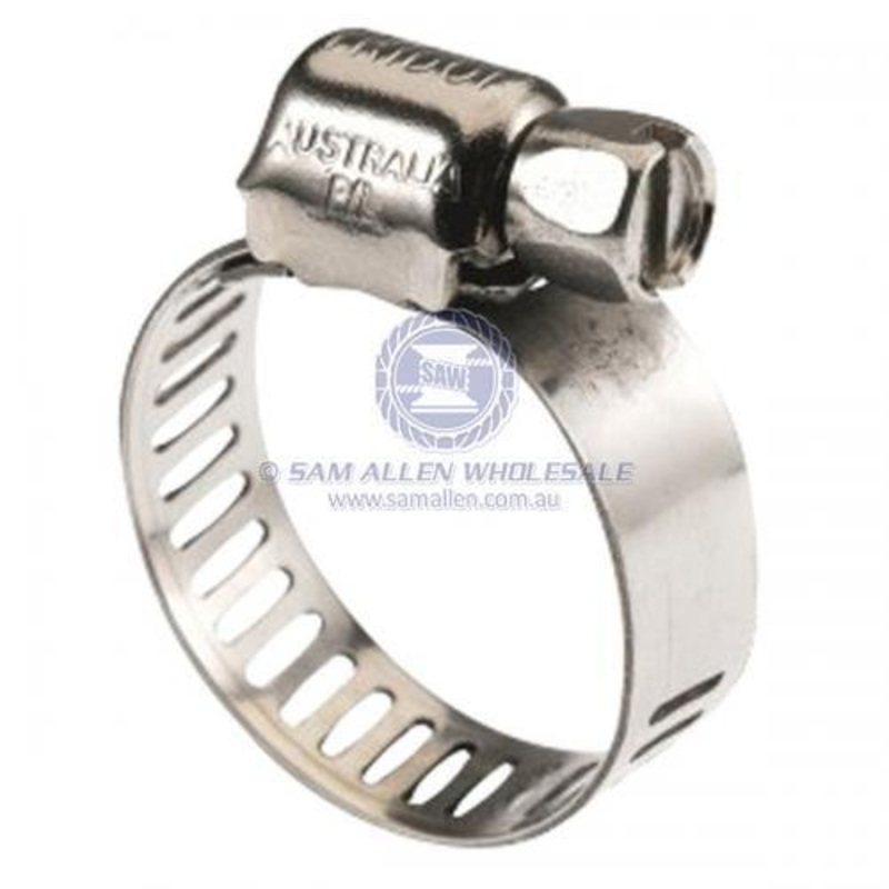 Hose Clamp S/S 13mm - 25mm (2 Pack)