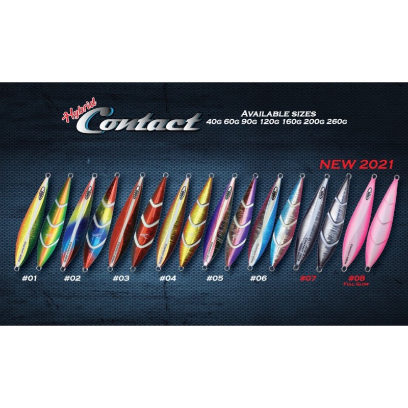 Oceans Legacy Contact Jig Rigged Metal Jig 260 Grams