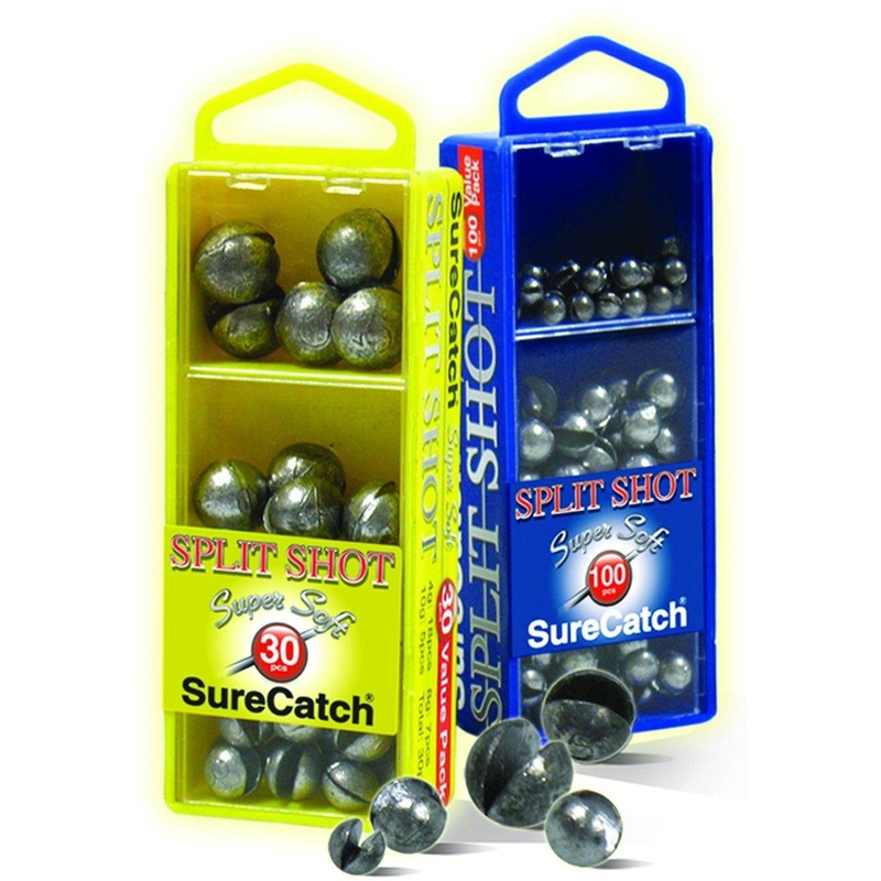 Sure Catch  Split Shot 30Pce Value Pack