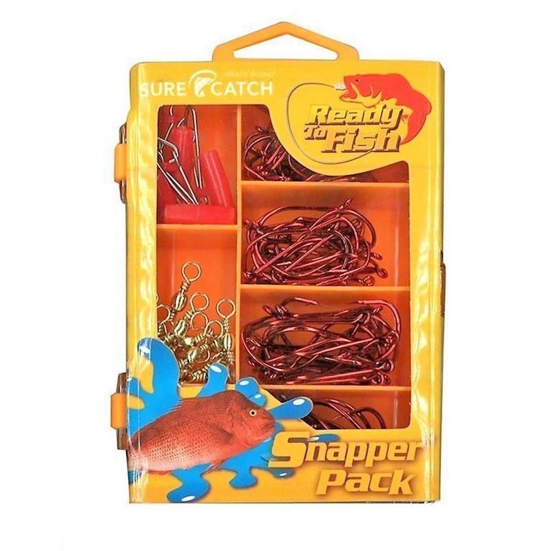 Sure Catch Ready To Fish Pack Snapper Tackle Box