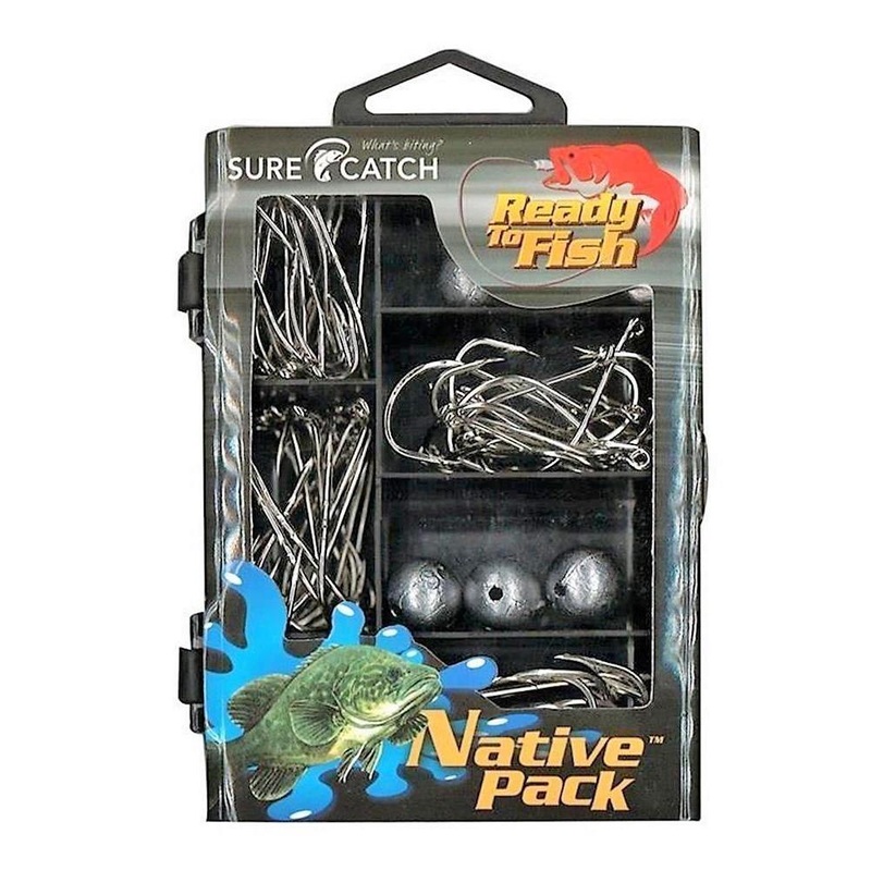 Surecatch Ready To Fish Pack Native Tackle Box