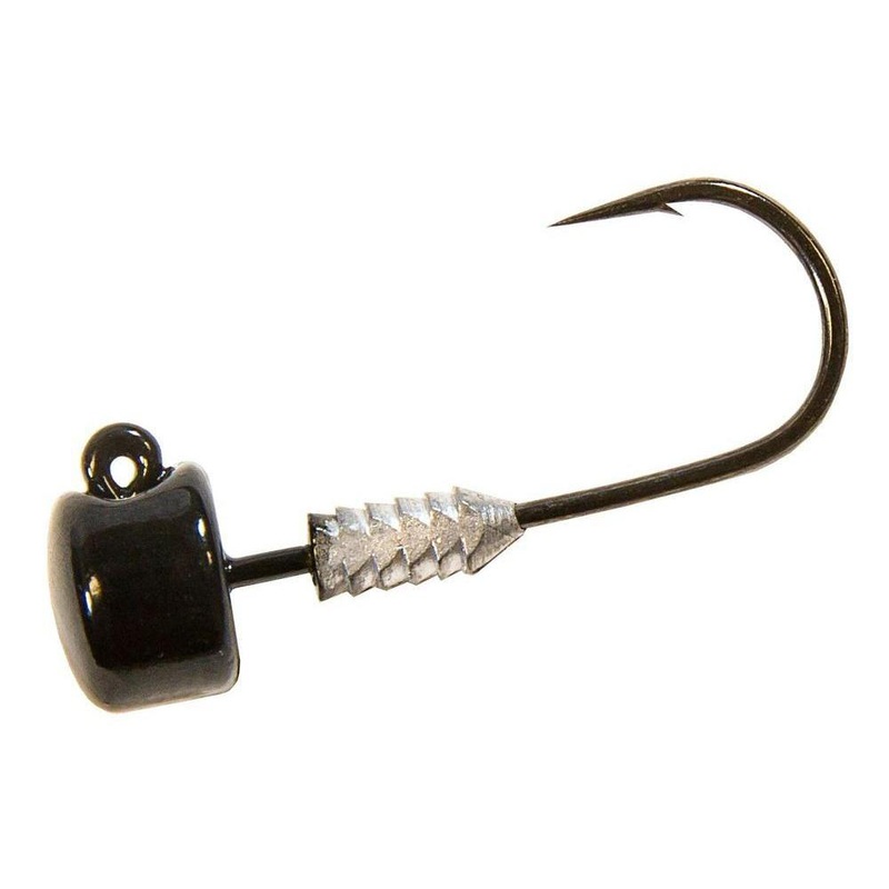 Tackle Tactics Nedlockz Jigheads Black