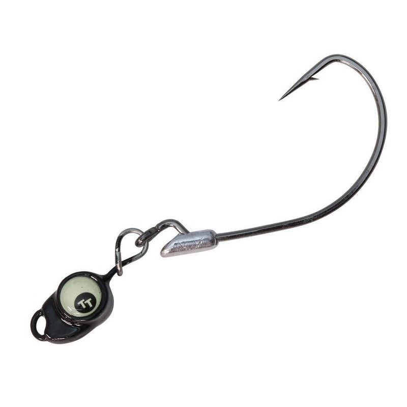 Tackle Tactics Snake Eyez Jig Head Black