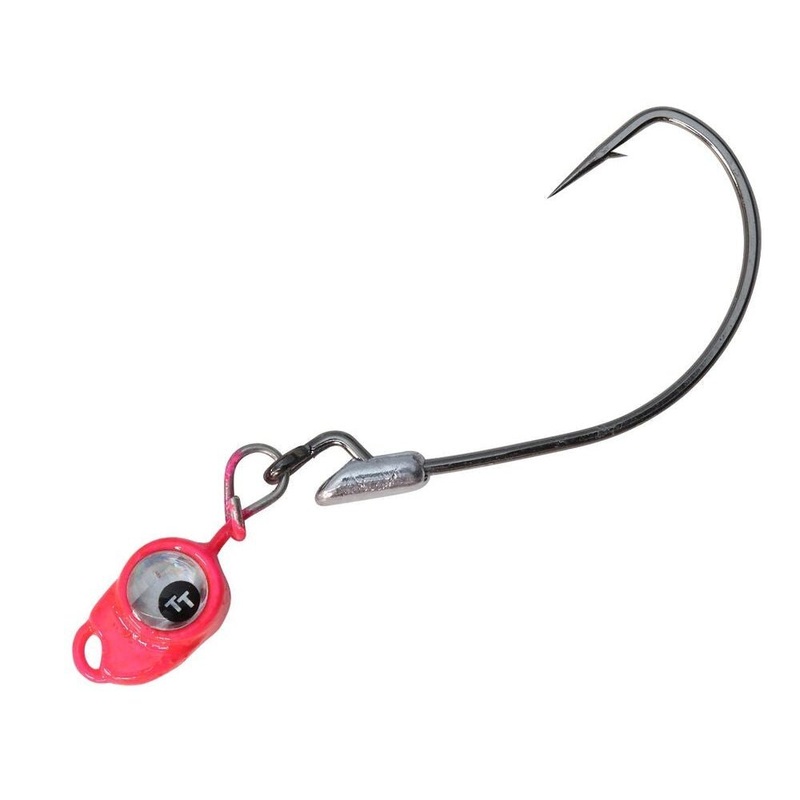 Tackle Tactics Snake Eyez Jig Head Pink