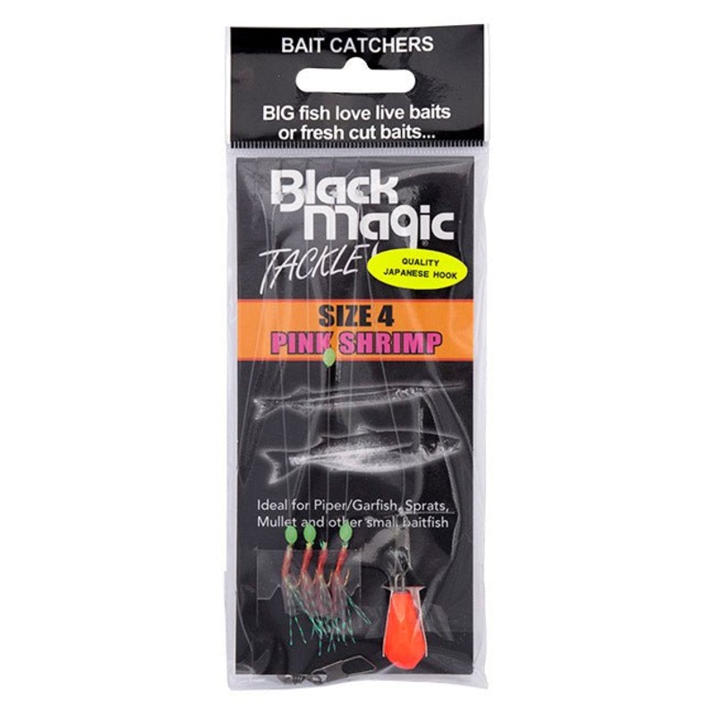 Black Magic Pink Shrimp Bait Jig
