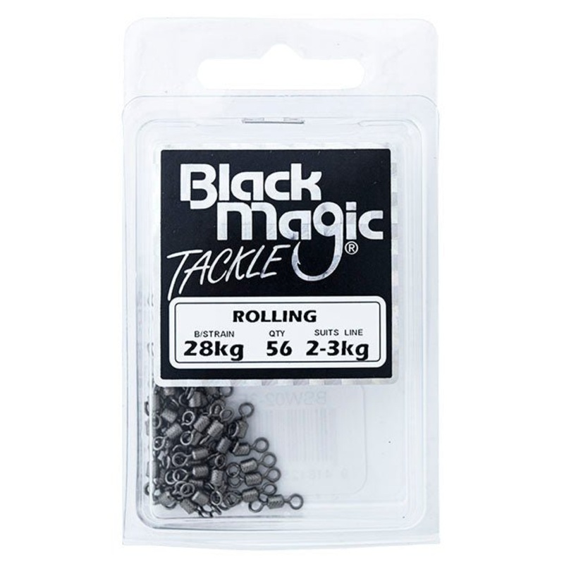 Black Magic Rolling Swivels