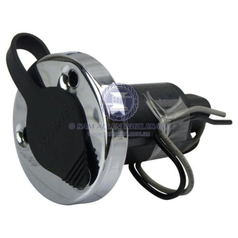 Relaxn Led  Plug In Round SS Light Base Socket