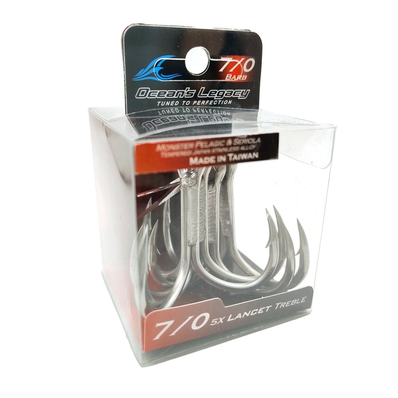 Ocean Legacy 5X Lancer Treble Hook