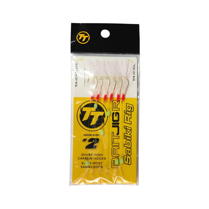 Tackle Tactics BaitjigR Sabiki Rig Tinsel