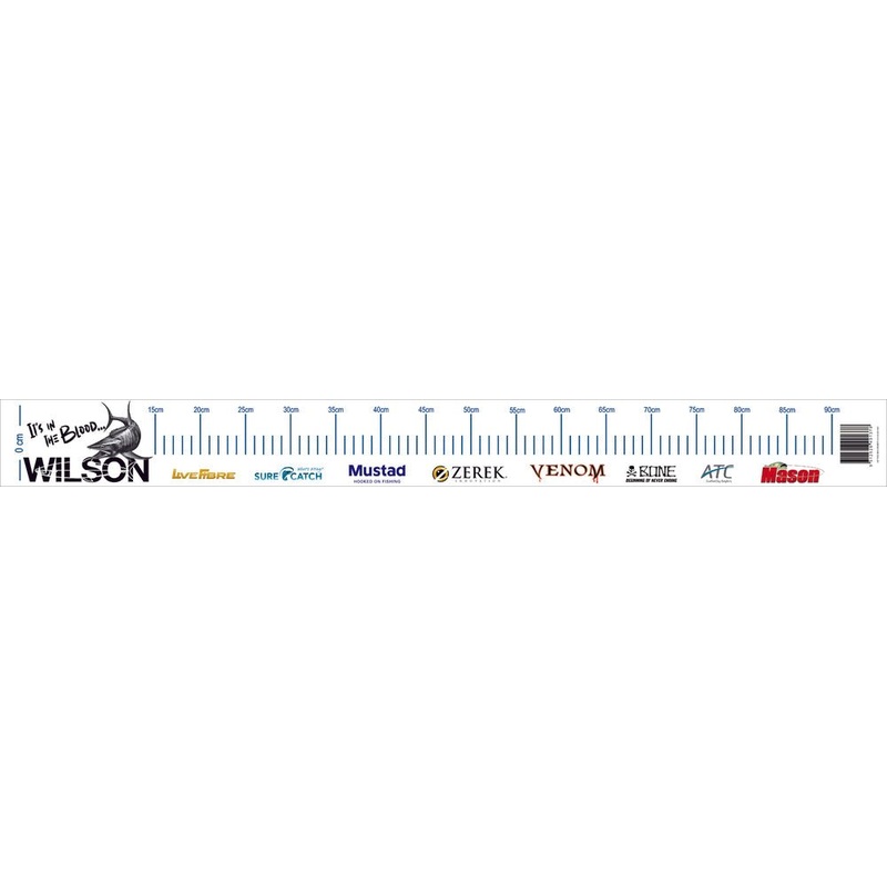 Wilson Fish Measure Sticker