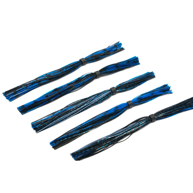 Silicone Skirt - Black N Blue