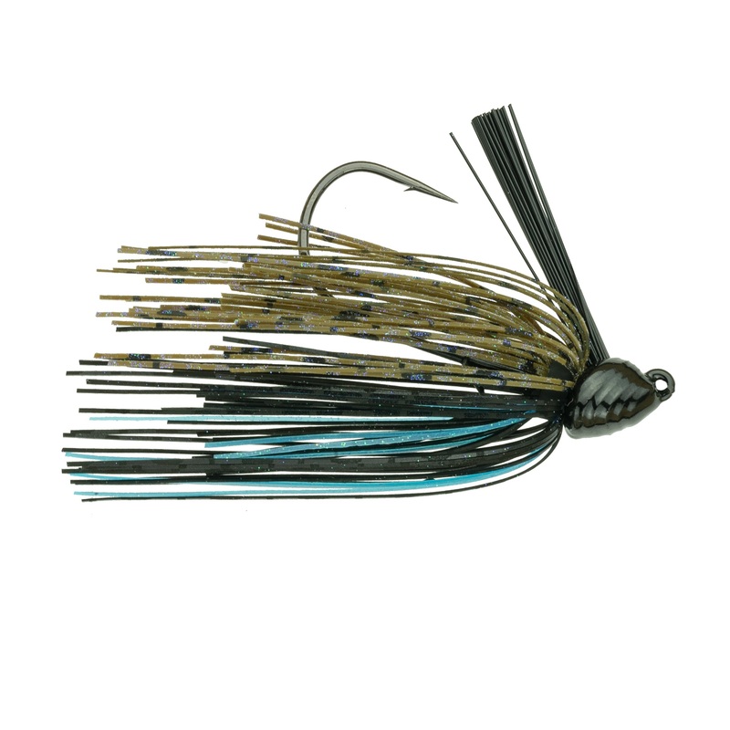 Divine Hybrid Jig - Dark Okeechobee Craw