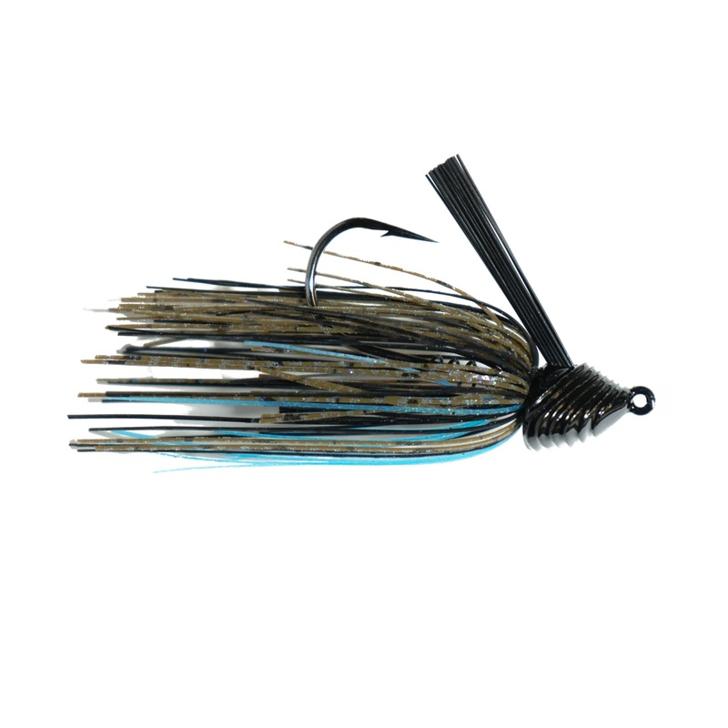 Divine Scrape Grass Jig - Dark Okeechobee Craw