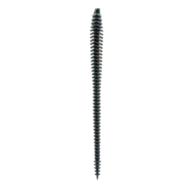 Boosa 6.5 Shakey Worm - Black N Blue