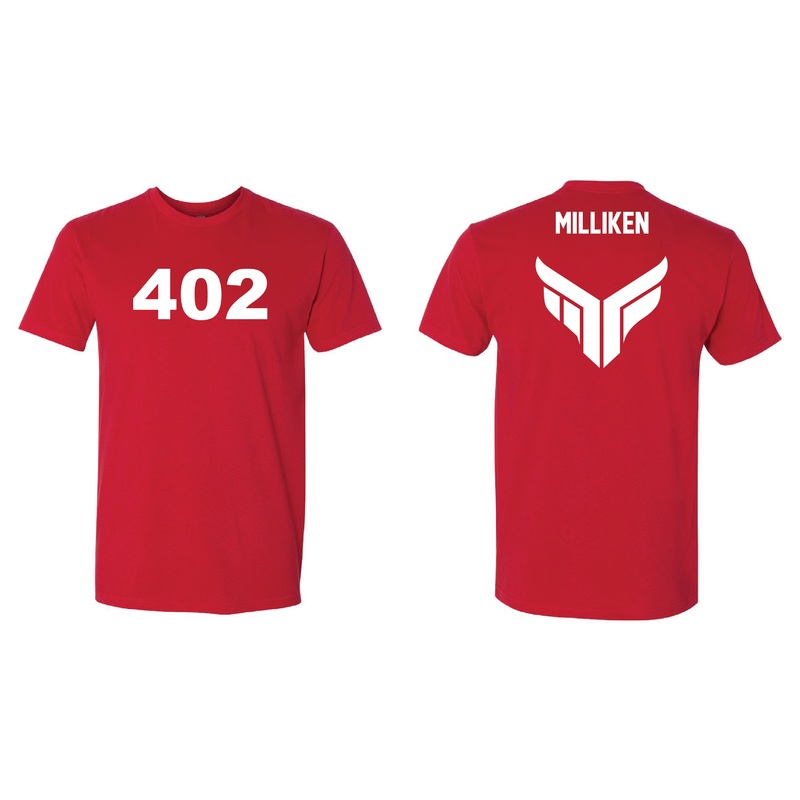 Milliken '402' T-Shirt - Red