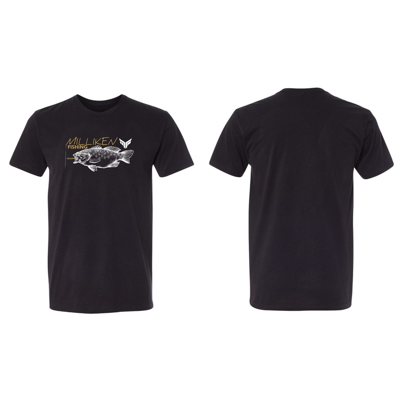Milliken 'Smallie Chase' T-Shirt - Black