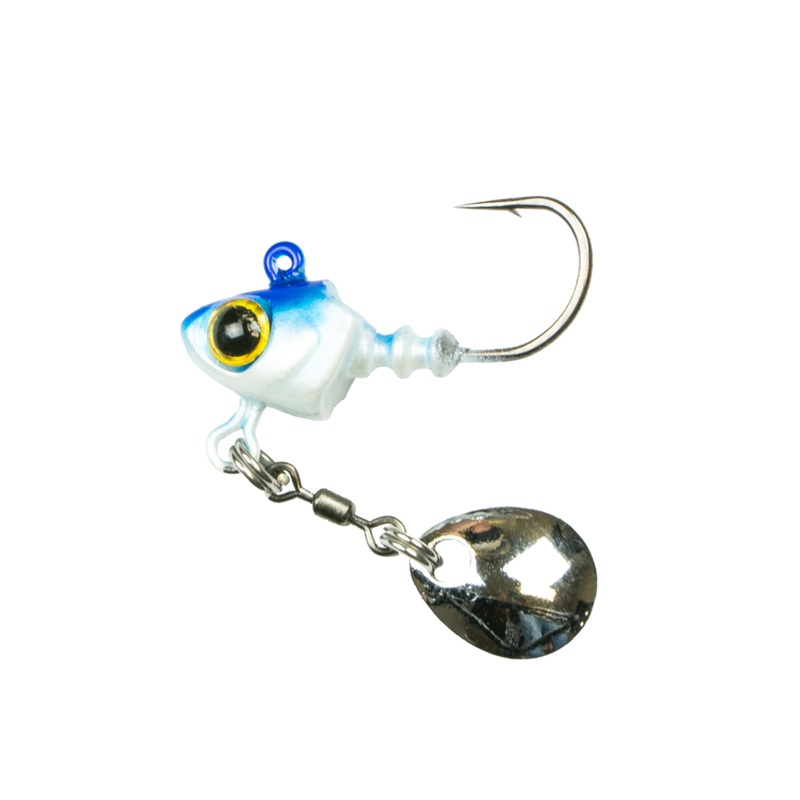 Pecos Underspin Jig Heads - Royal Minnow