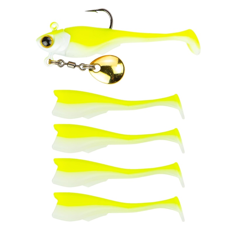 Pecos Underspin Kit - Chartreuse Minnow