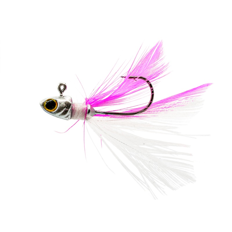 PLUCK Hair Jig - Gum Minnow