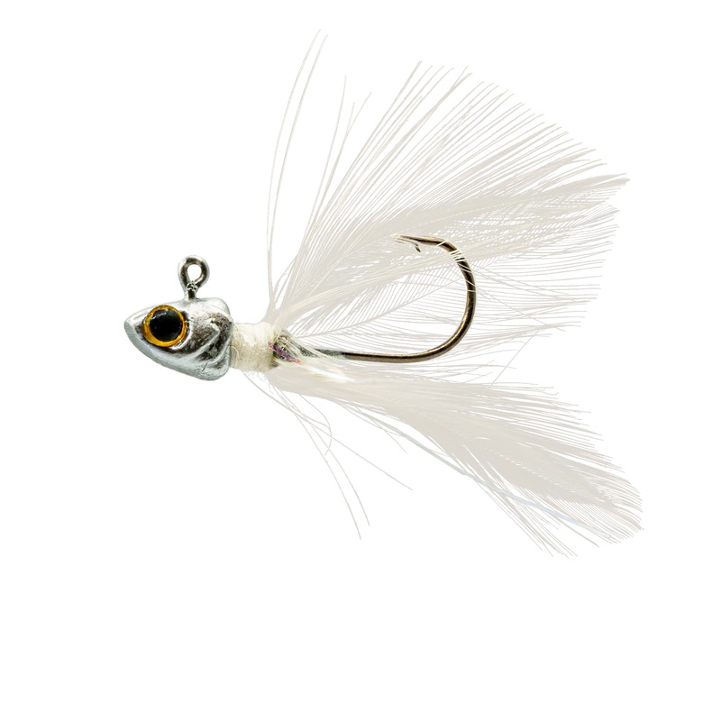 PLUCK Hair Jig - Ice Minnow