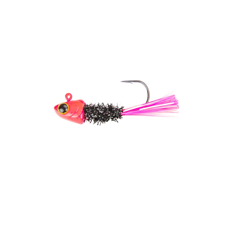 Spangle Tinsel Jigs - Black Rose