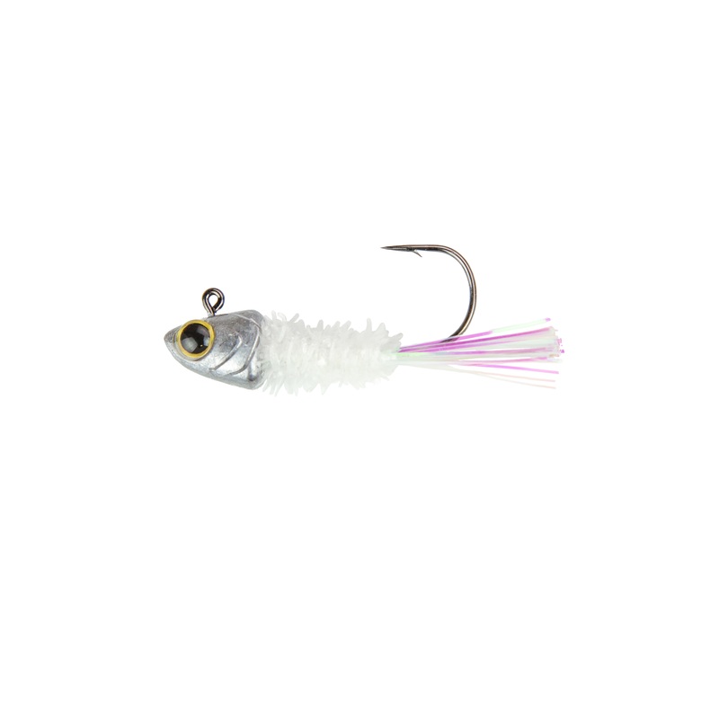 Spangle Tinsel Jigs - Ghost Ice Minnow