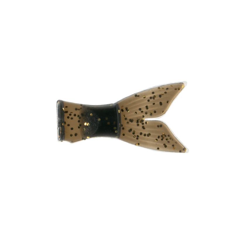 Trace 5 Replacement Tail - Black / Gold Glitter