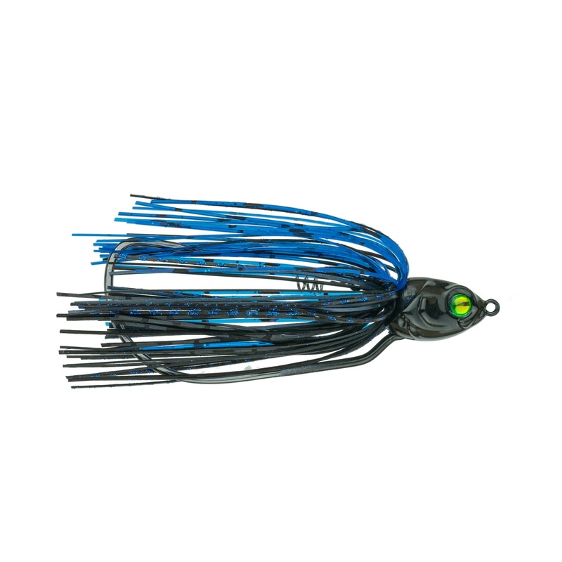 Axle Swinging Swim Jig - Black N Blue