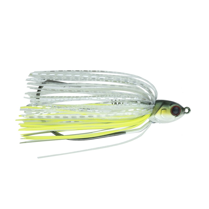 Axle Swinging Swim Jig - Shad-Treuse
