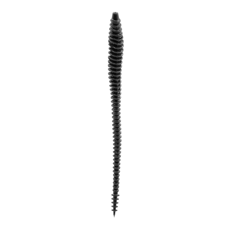 Boosa 6.5 Shakey Worm - Black