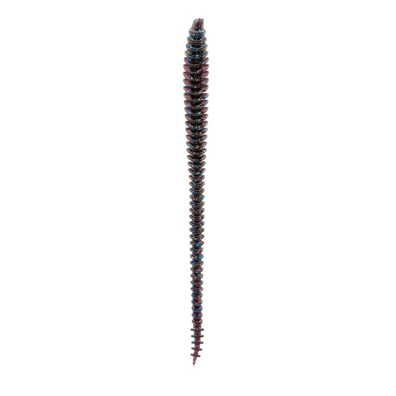 Boosa 6.5 Shakey Worm - Blue Fleck Magic