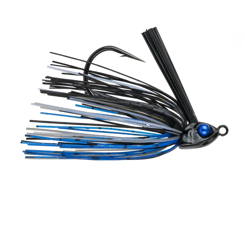 Divine Braid Swim Jig - Black & Blue Senses