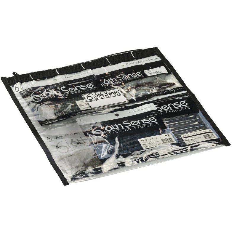 BaitZip Pro Gusseted Bag - Jet Black