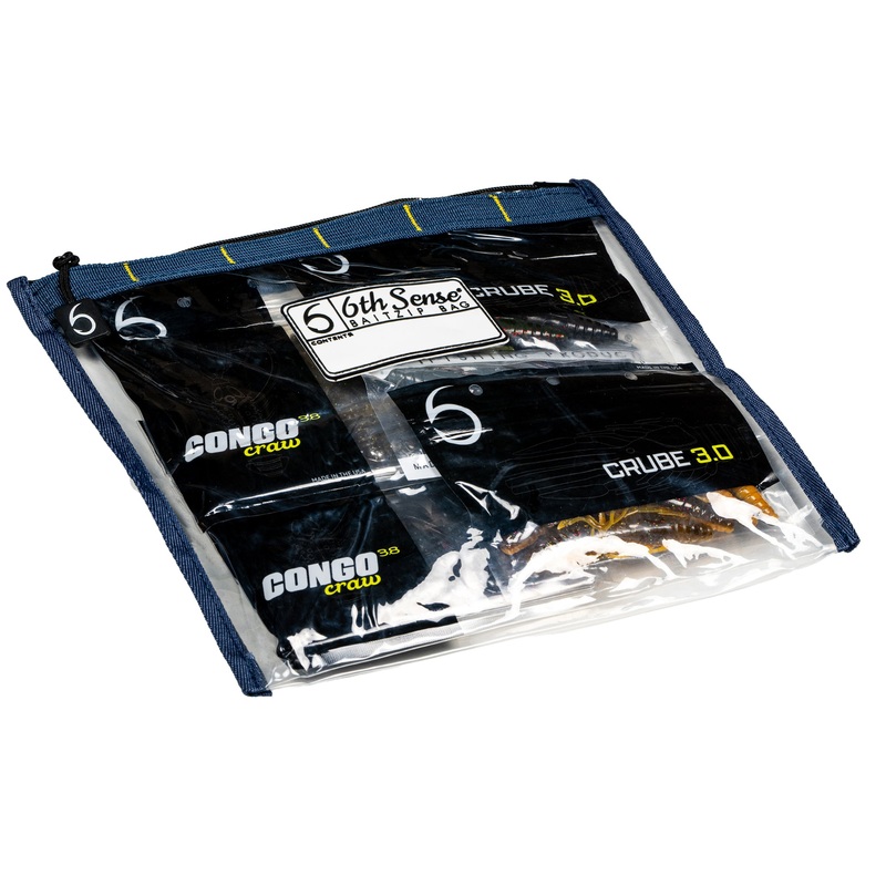 BaitZip Pro Gusseted Bag - Storm Blue