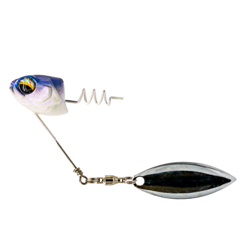 Line-Thru Treble Underspin - Baby Shad