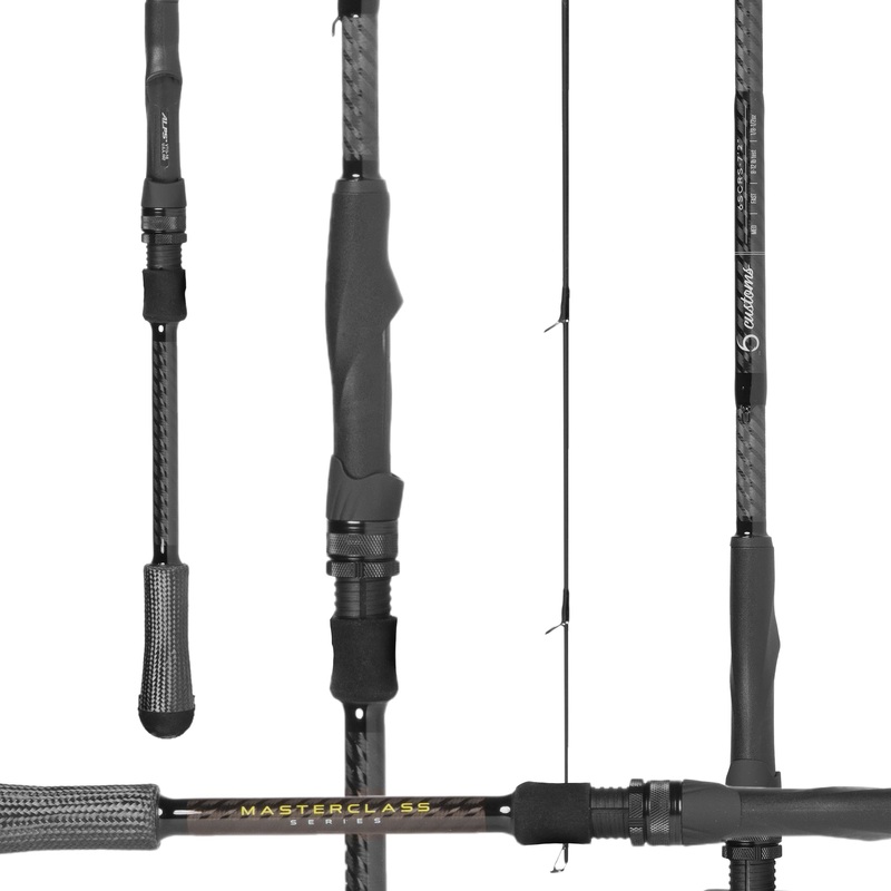 6 Customs Masterclass Series - 7'2" Spinning Rod - Medium, Fast