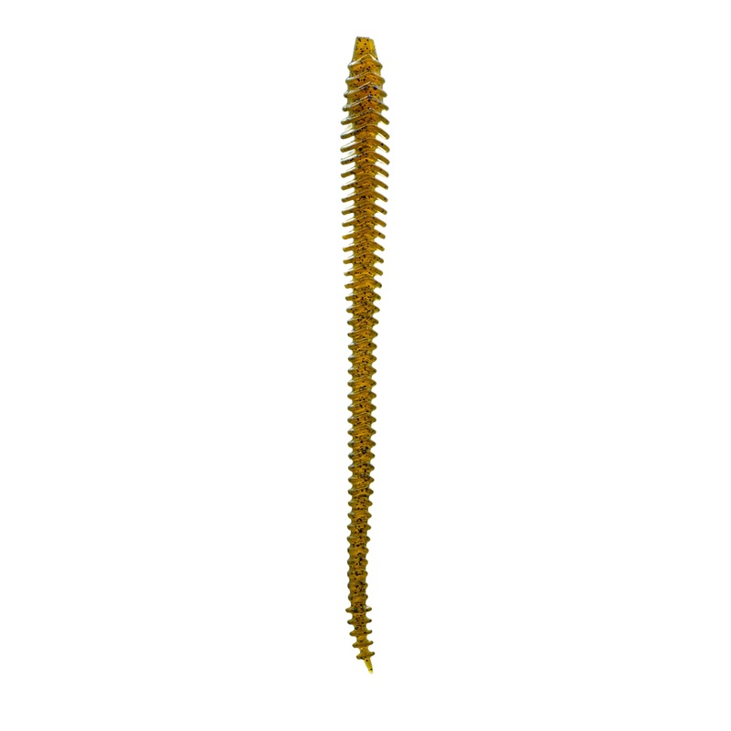 Boosa 6.5 Shakey Worm - Green Pumpkin Pro
