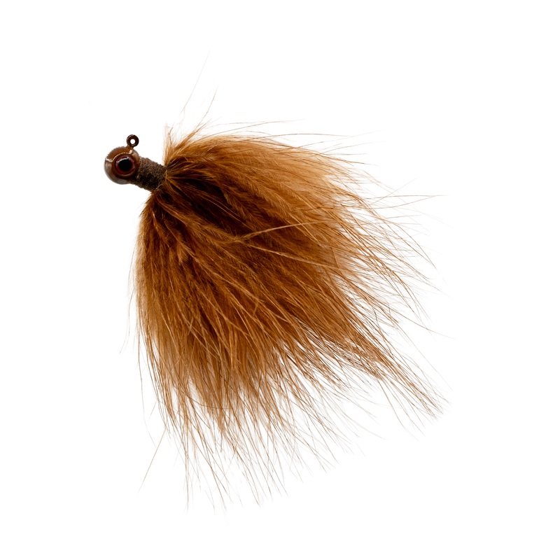 Wig Hair Jig - 3/32oz #2 - Brownie