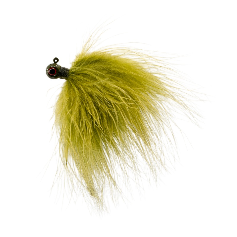 Wig Hair Jig - 3/32oz #2 - Olive